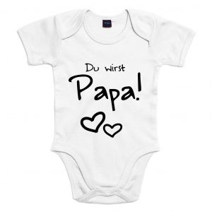 Baby Body "Du wirst Papa!"
