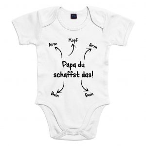 Baby Body "Papa du schaffst das - Anleitung"