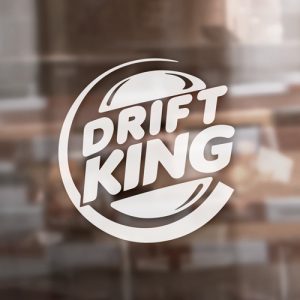 Aufkleber "Drift King"