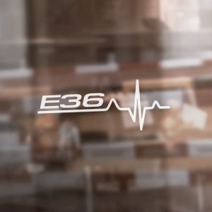 Aufkleber "E36 Puls"