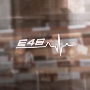Aufkleber "E46 Puls/Frequenz"