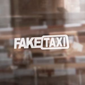 Aufkleber "Fake Taxi"