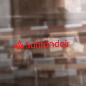 Aufkleber "Santandair"