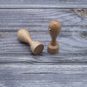 Holzgriff Stempelgriff - Rund - 25 mm